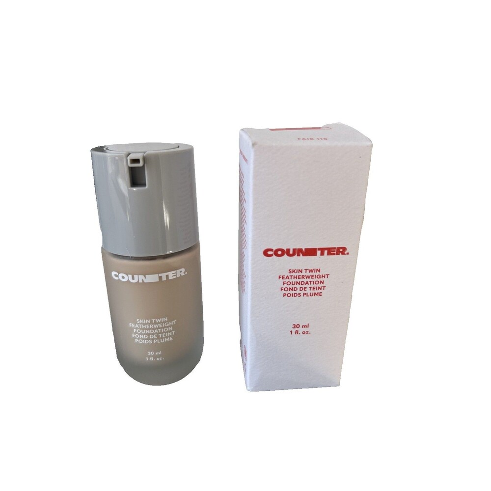 COUNTER Skin Twin Featherweight Foundation Fair 110 1 oz/ 30 ml New In Box